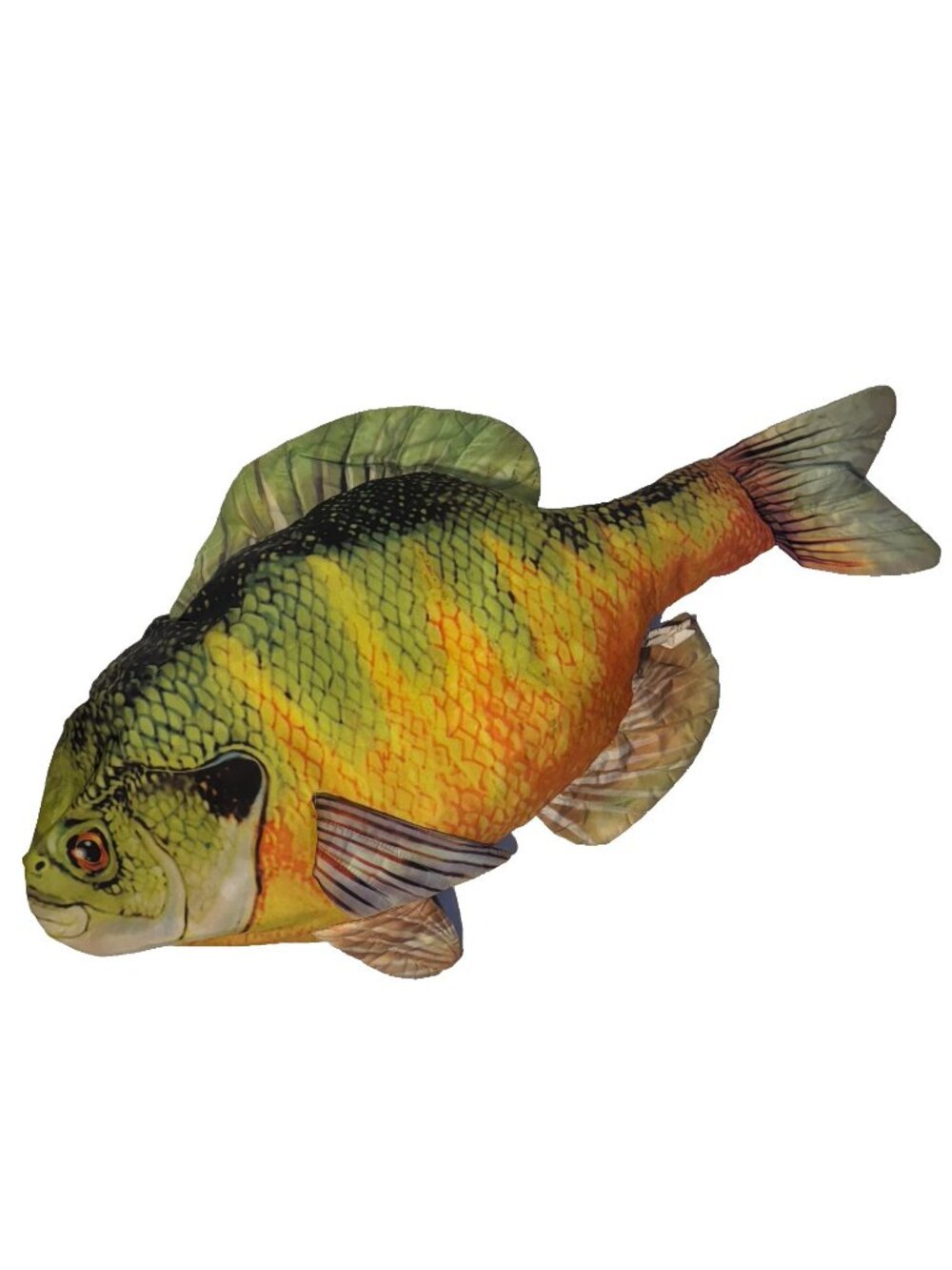 Jumbo Blue Gill Fish Pillow 45" Giant Plush Stuffed Animal Toy Tree House Kids